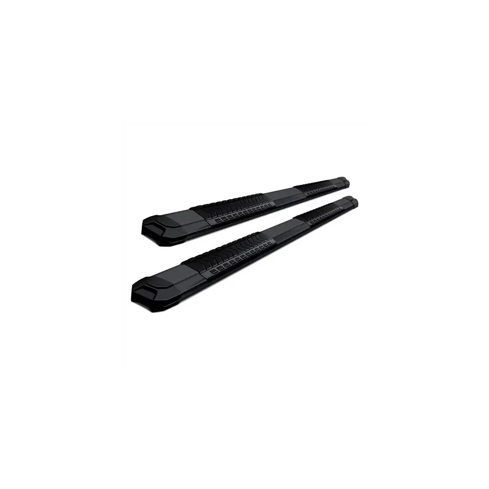 Cutlass Running Boards - Black Steel - BLKRN-GMSIL-76-BK